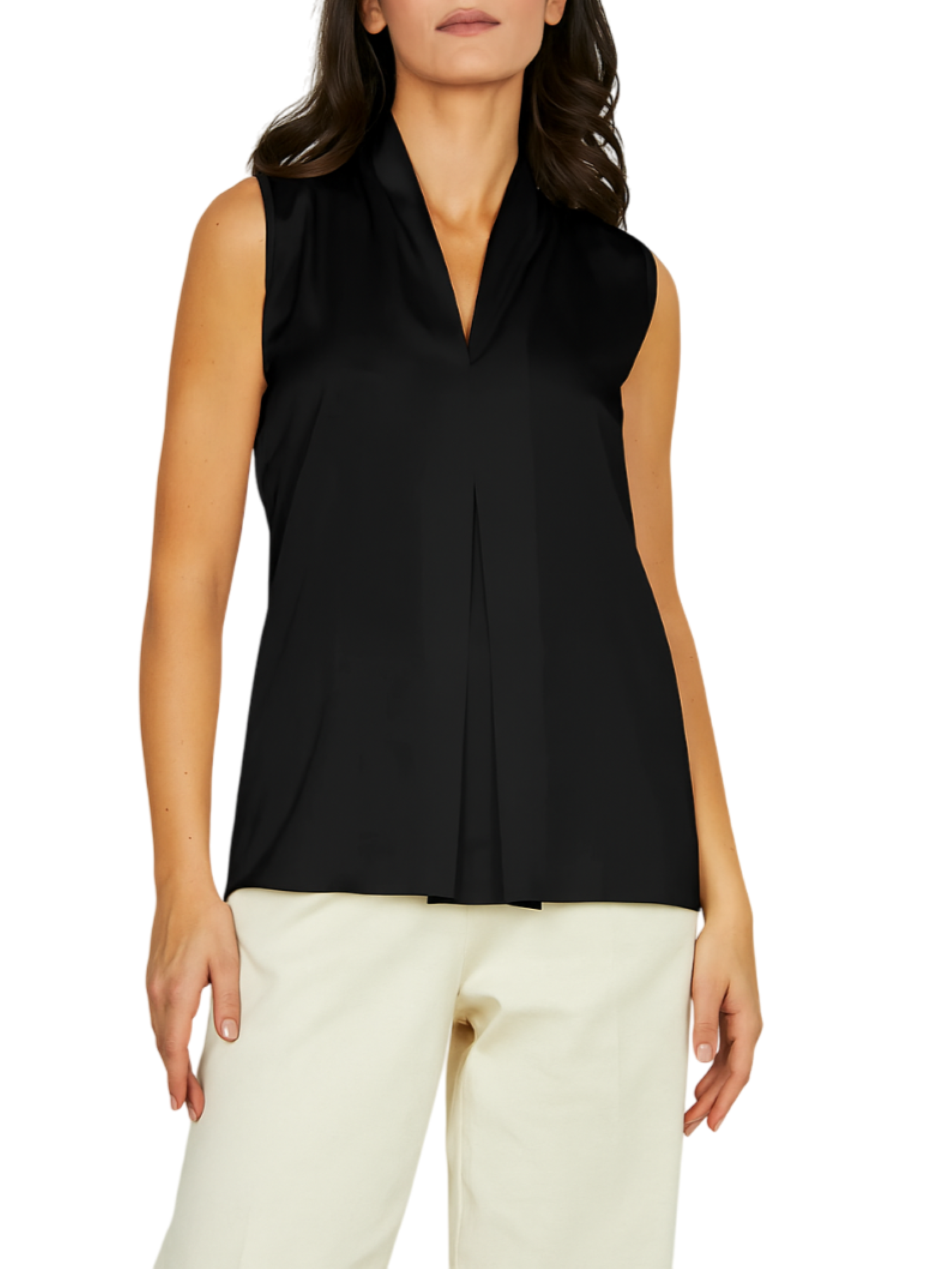 Relish blusa in raso Doceo nero DOCEO 1199 RELISH 