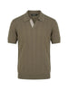 Yes Zee polo uomo in maglia di cotone marrone