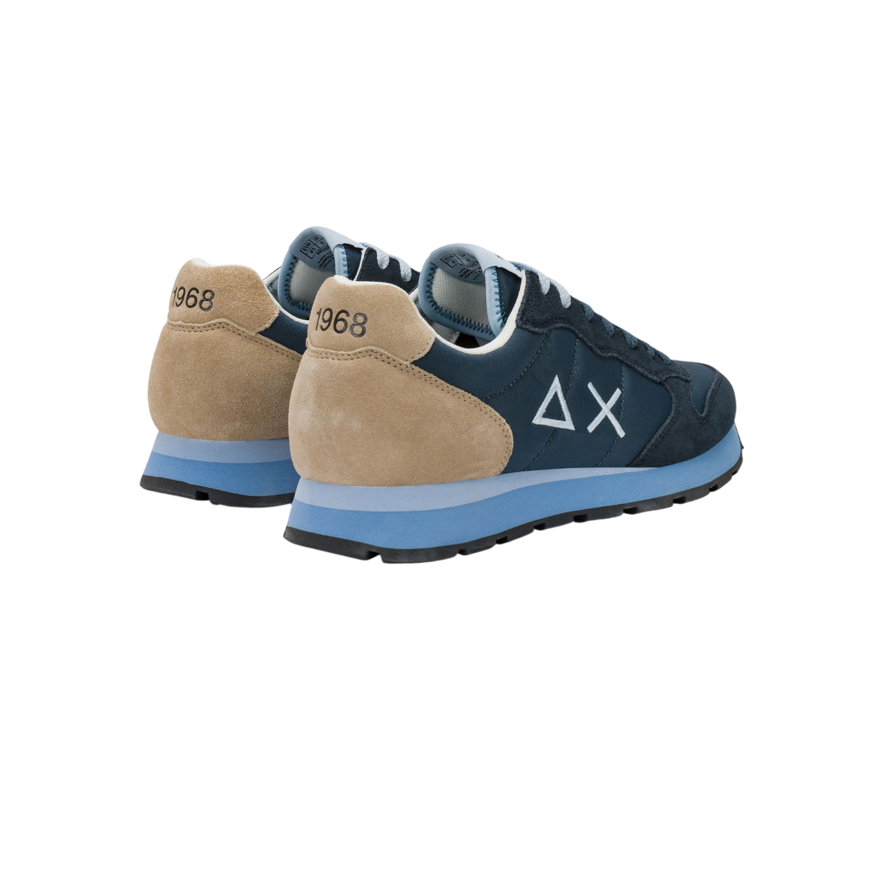 Sun68 sneakers uomo Tom Multicolor blu beige Z36106 NAVY BLUE SUN68 