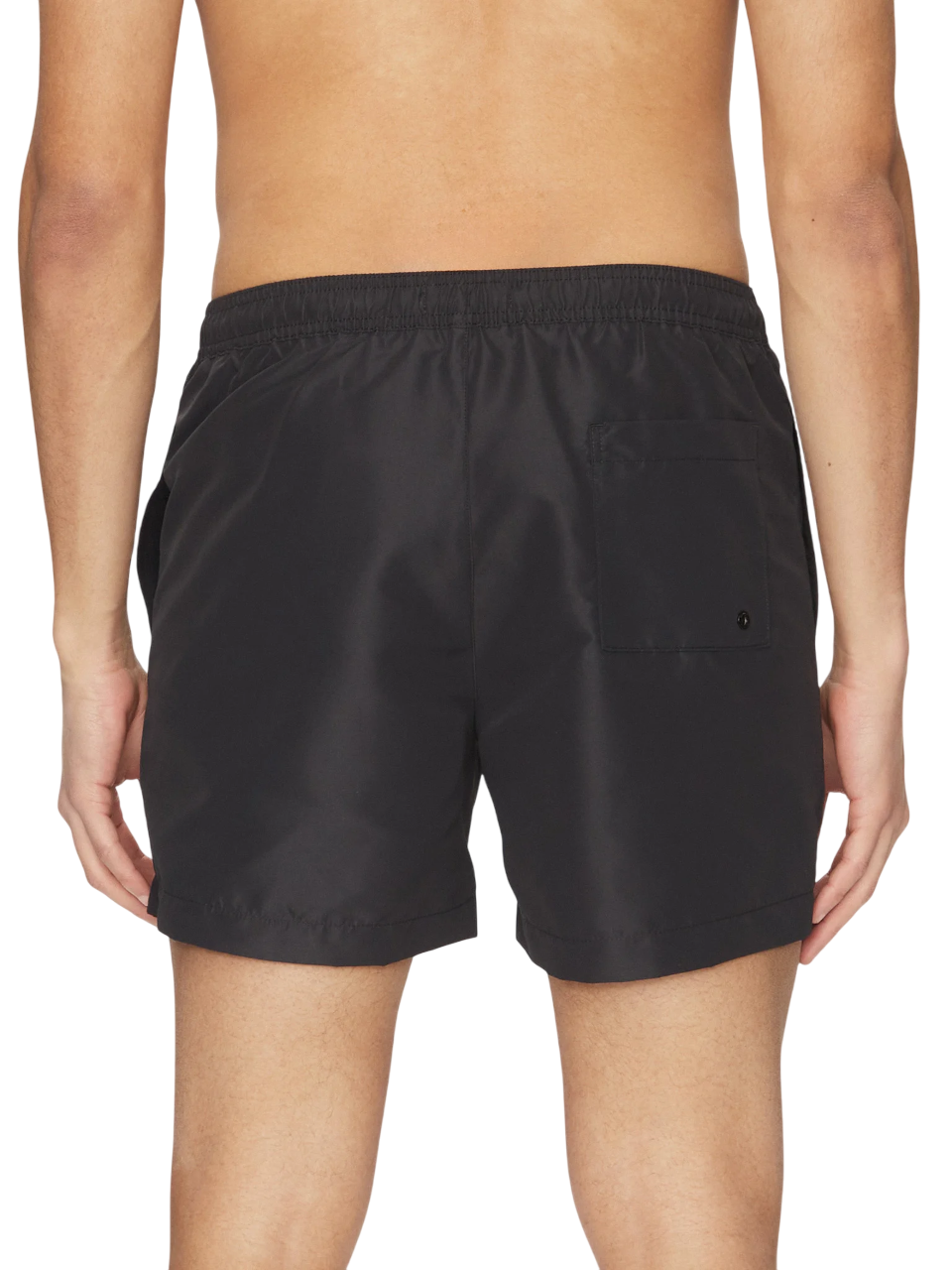 Calvin Klein boxer mare con stampa logo nero bianco KM0KM01092 BEH Calvin Klein Beachwear 