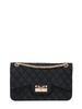 Marc Ellis borsa a spalla Flat Falcon S nero oro