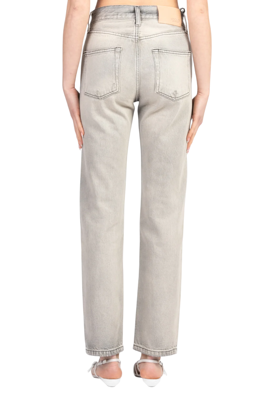 Vicolo jeans Zoe gamba dritta lavaggio grigio DD5098 LAV.NERO THE VICOLO 