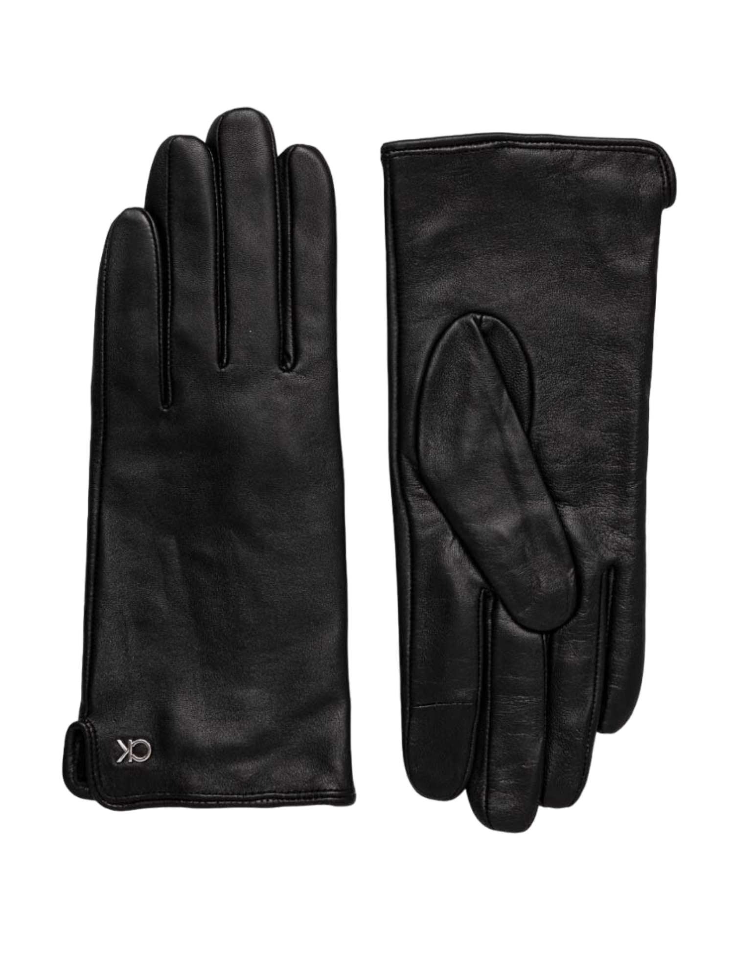 Calvin Klein guanti in ecopelle nero K60K612630 BEH Calvin Klein Accessori 