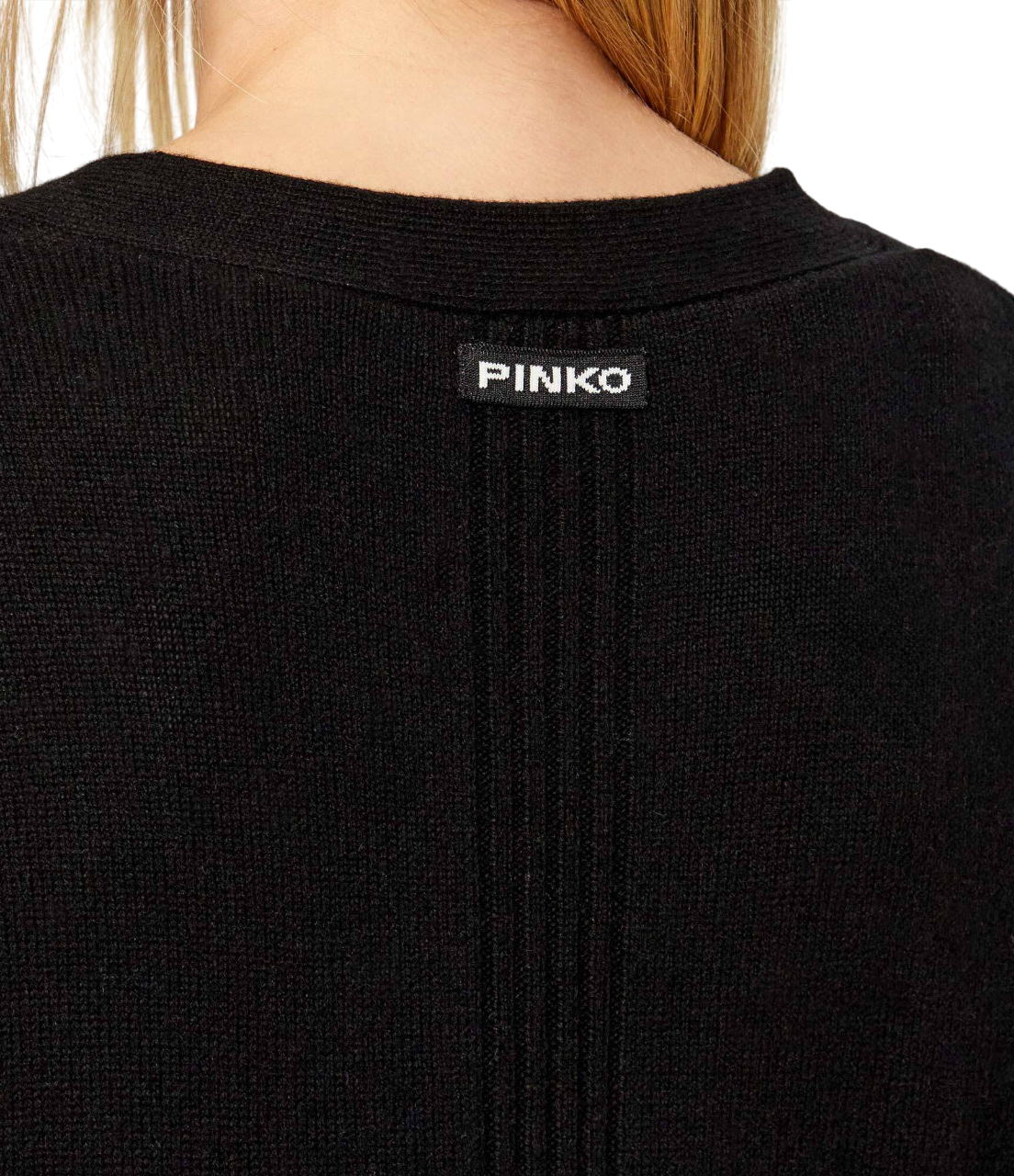 Pinko cardigan Tasmania misto cashmere nero 105451-A2Q9 Z99 PINKO 