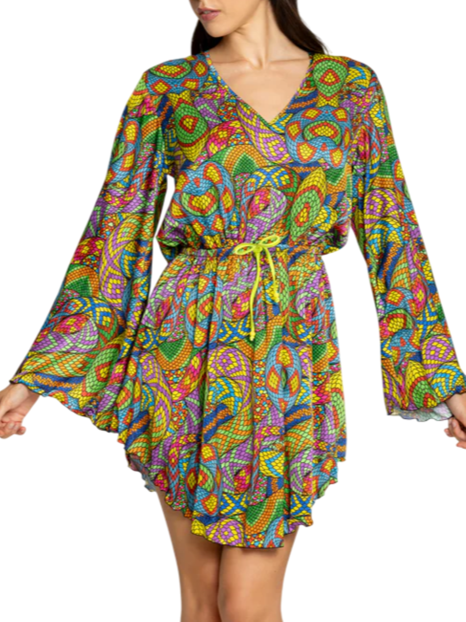 4giveness caftano in fantasia Snake Skin multicolor 125WCUCF5011 200 4Giveness 