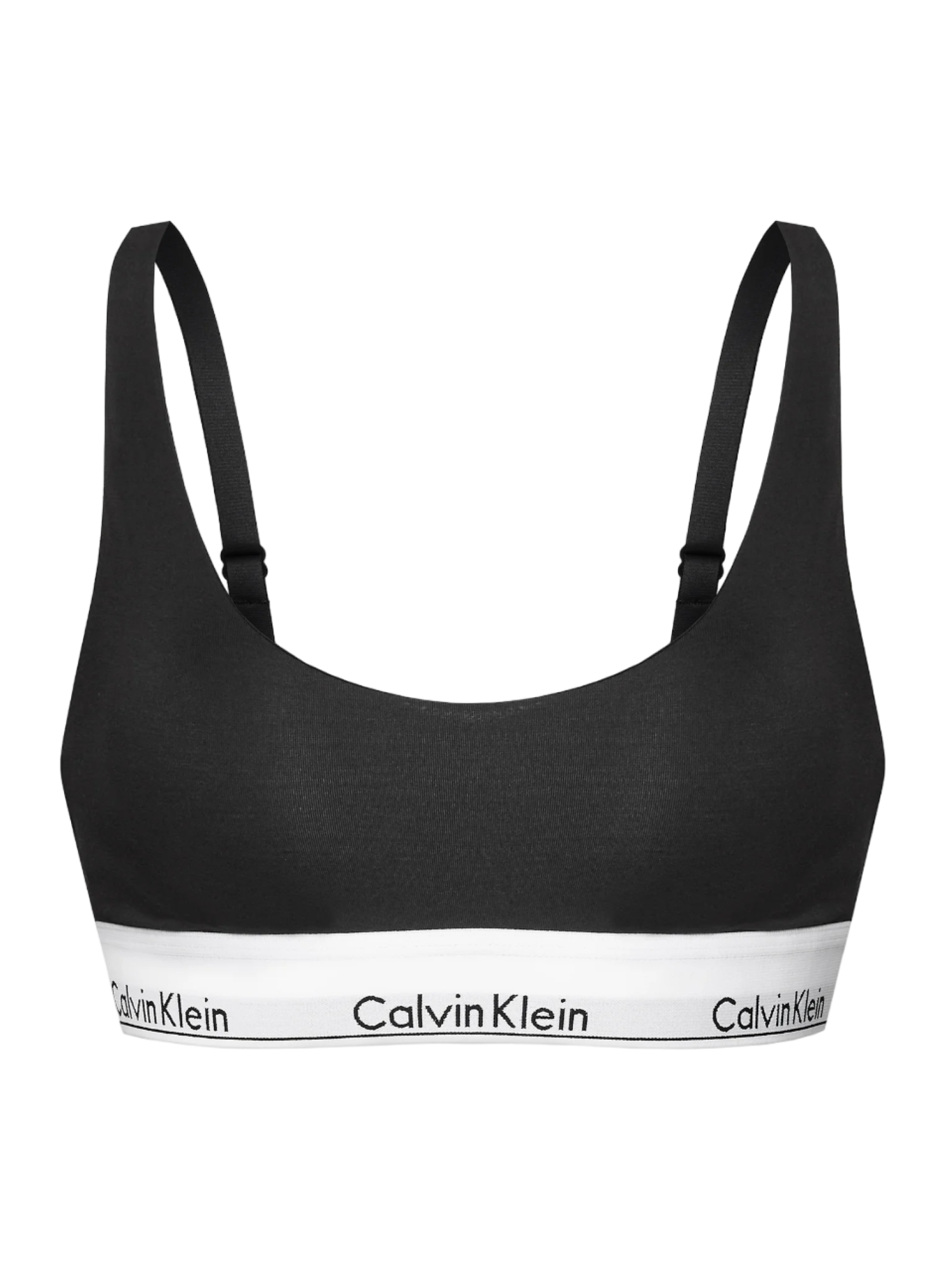 Calvin Klein Underwear reggiseno brassiere in misto cotone nero 000QF7586E UB1 Calvin Klein Underwear 