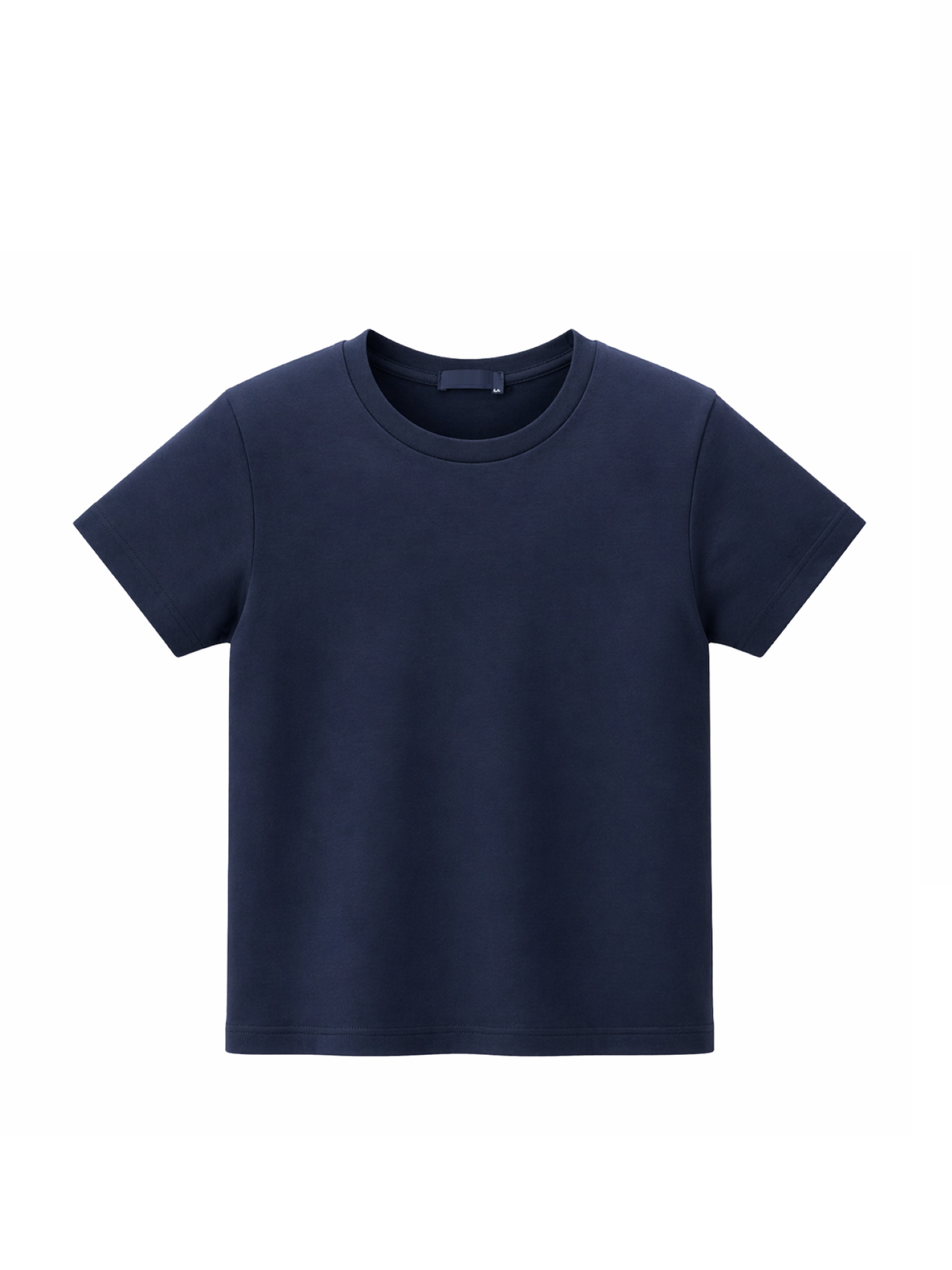 Emanuel Pris T-shirt bambino in filo di Scozia blu ETS3163R NAVY EMANUEL PRIS 