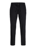 Jack&Jones pantaloni uomo misto lino relaxed fit nero