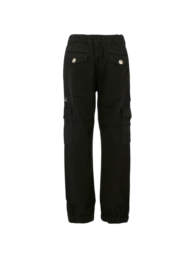 John Richmond pantalone cargo bambino Mahat nero RBA25090PA BLACK John RICHMOND 