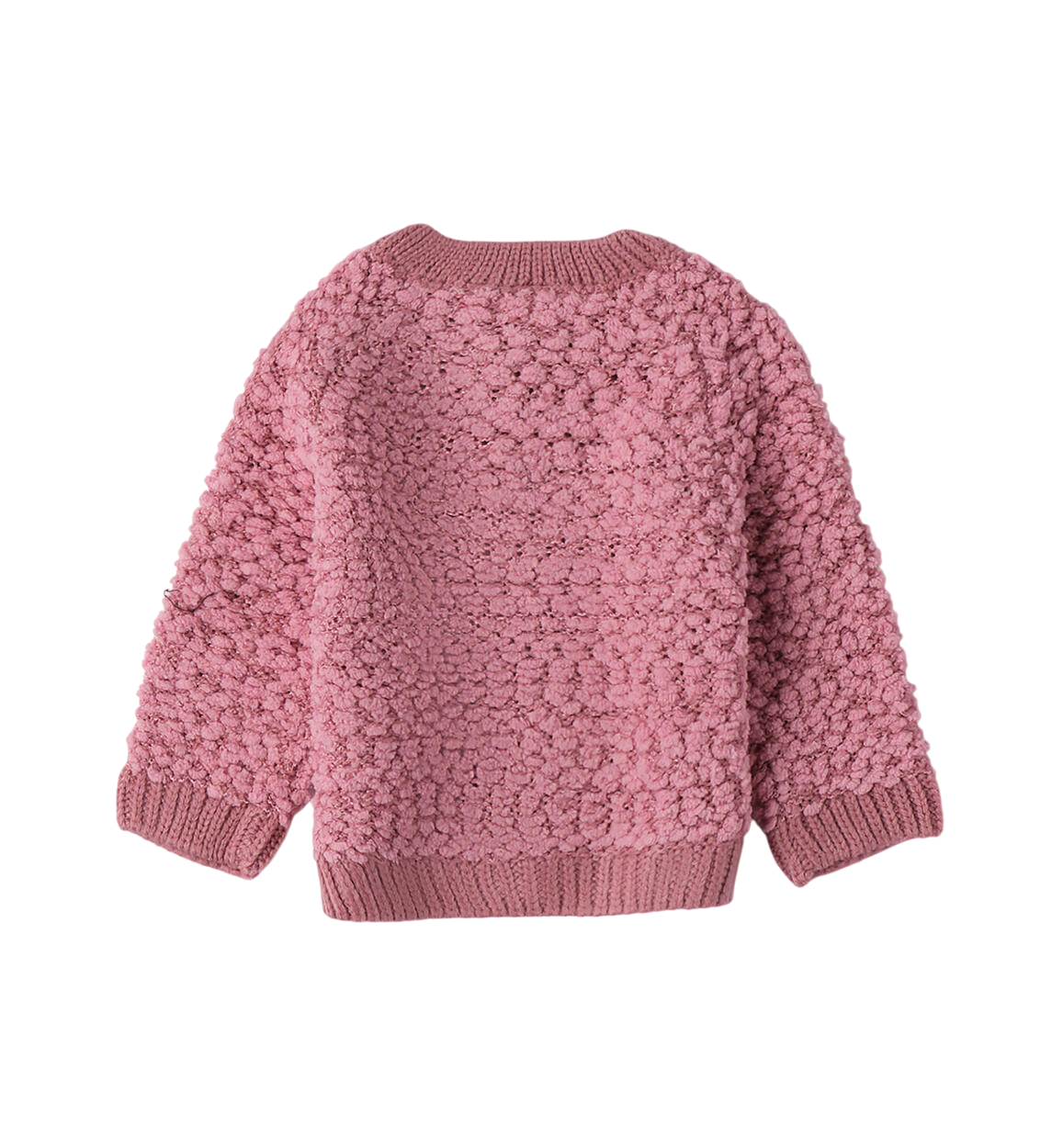 iDo cardigan neonata in maglia sherpa rosa 4F129 2748 iDO 