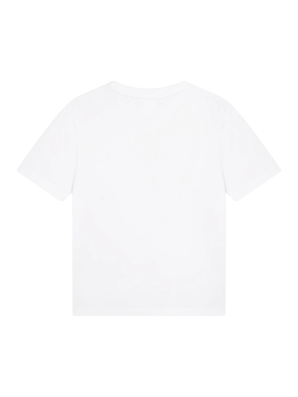 Boss T-shirt maniche corte in jersey con logo bianco J25P23 BIANCO BOSS 