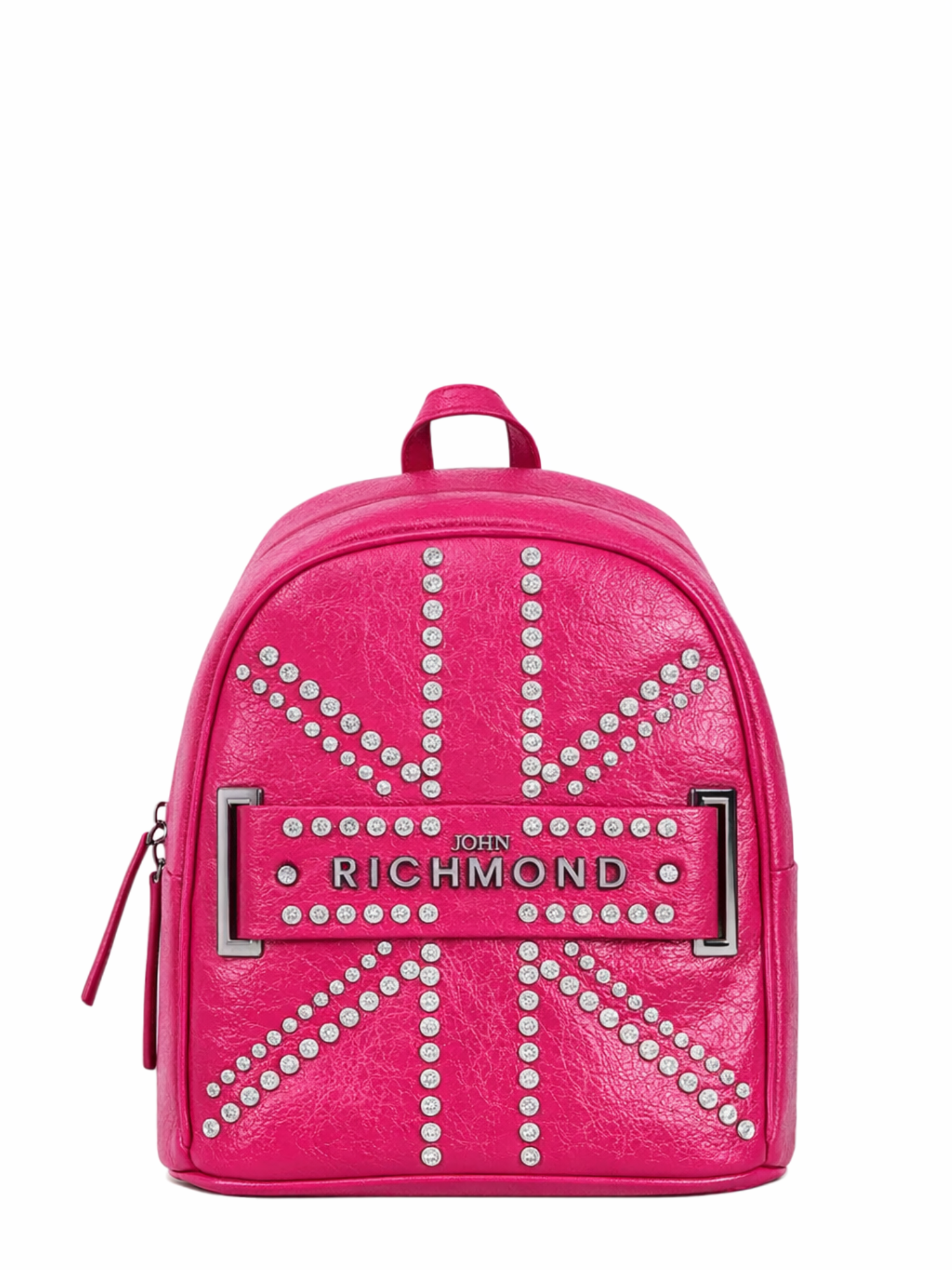 John Richmond zaino bambina Singoli in ecopelle con strass fucsia RGP26226ZA FUCHSIA PURPLE John RICHMOND 