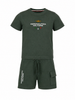 Aeronautica Militare completo estivo bambino T-shirt e shorts verde
