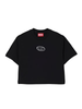 Diesel T-shirt Tixan manica corta nero