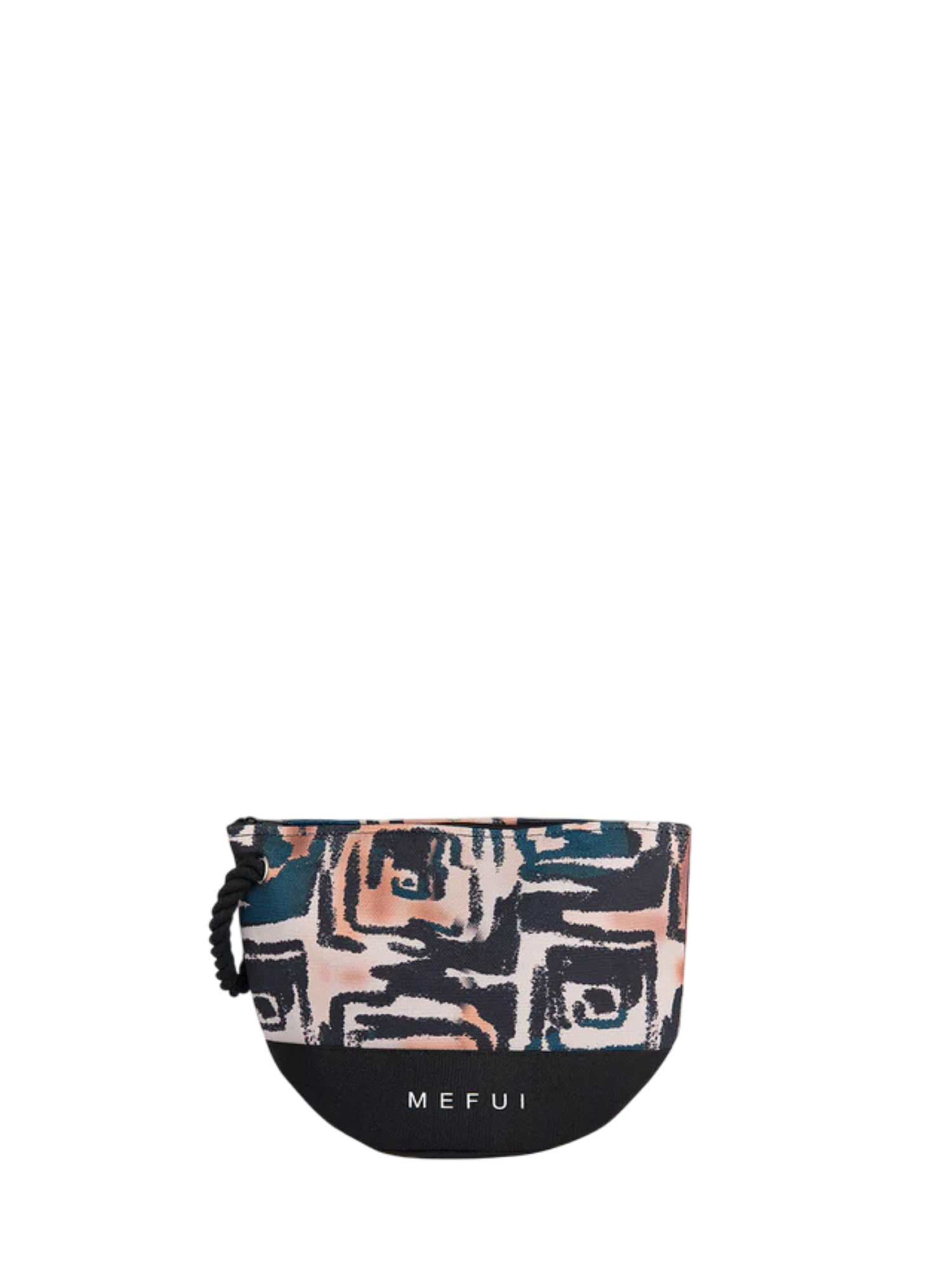 Me Fui pochette mare in fantasia nero beige MA25-A035 X14 ME FUI 