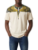 County of Milan T-shirt uomo manica corta con stampa iconica panna