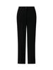 Lola by Sandro Ferrone pantaloni gamba dritta nero