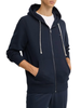 Tommy Hilfiger felpa con zip e cappuccio Essential blu