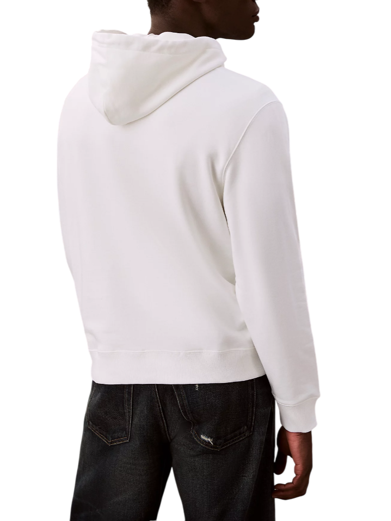 Calvin Klein Jeans felpa con cappuccio uomo bianco LV04RC274G YAF Calvin Klein Jeans 