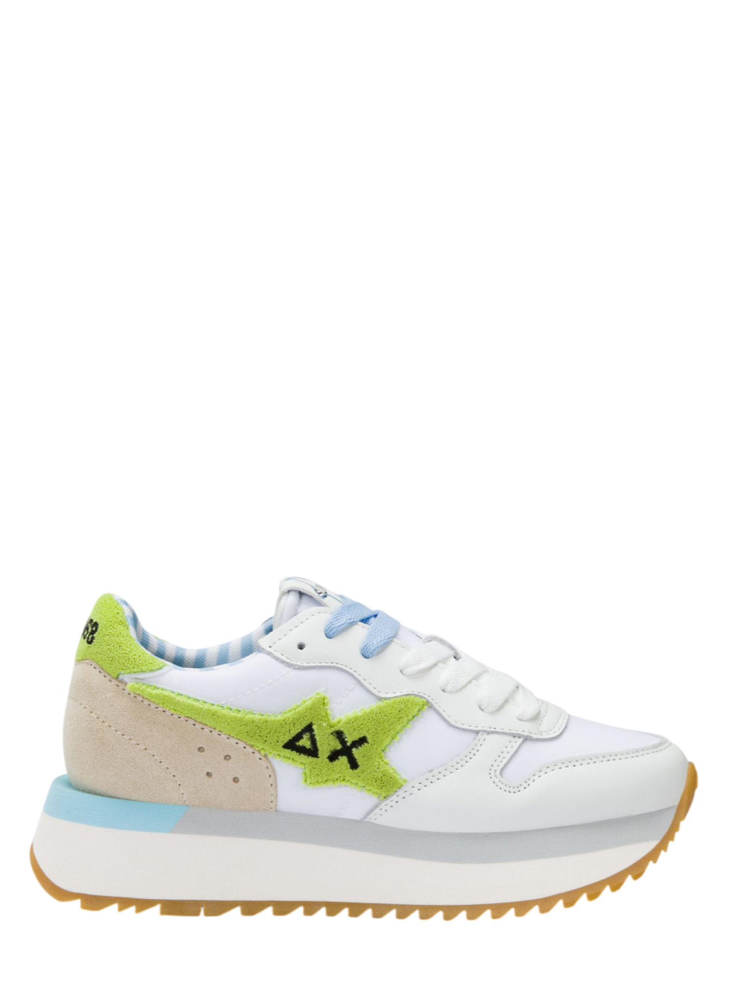 SUN68 Z35215BIANCO-LIME