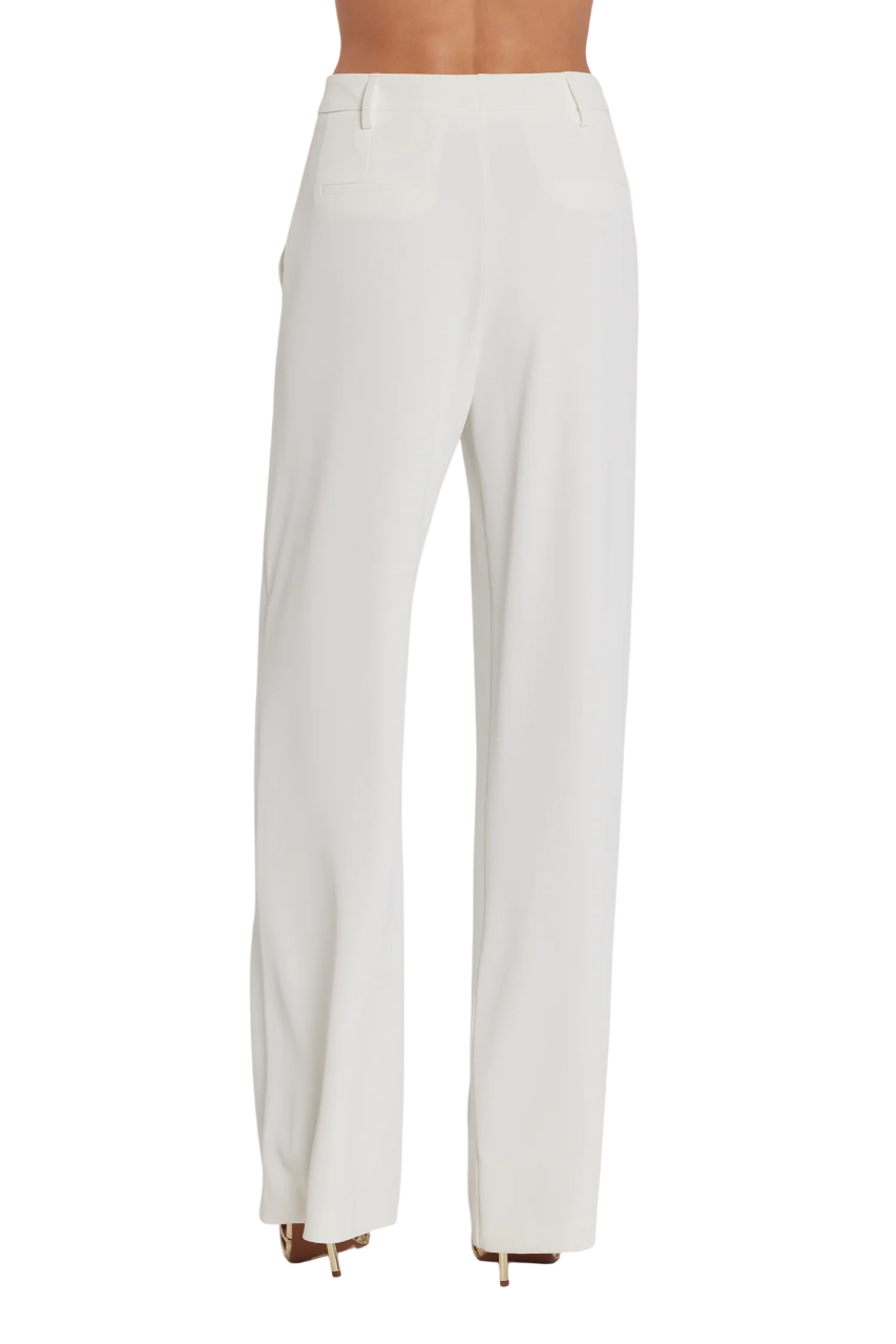Relish pantaloni palazzo Avezam con applicazioni gioiello panna AVEZAM 1101 RELISH 