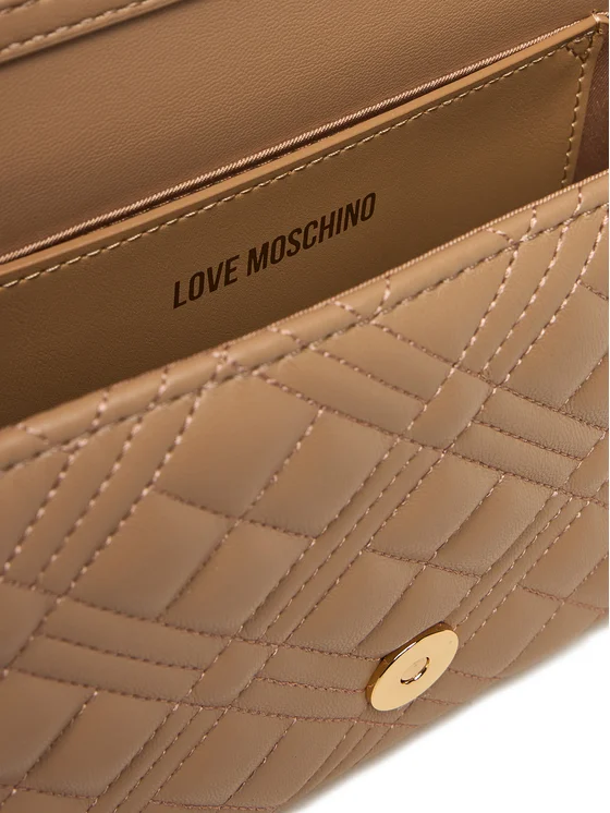 Love Moschino borsa a tracolla in ecopelle trapuntata color nocciola JC4079PP0N-LA0 104 MOSCHINO LOVE 