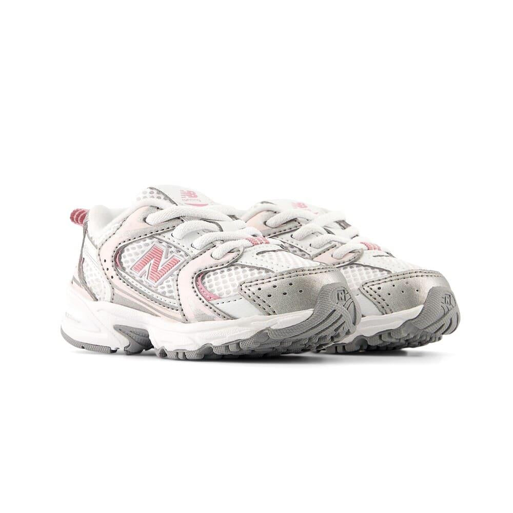 New Balance sneakers bambina 530 in mesh bianco rosa IZ530 EC NEW BALANCE 