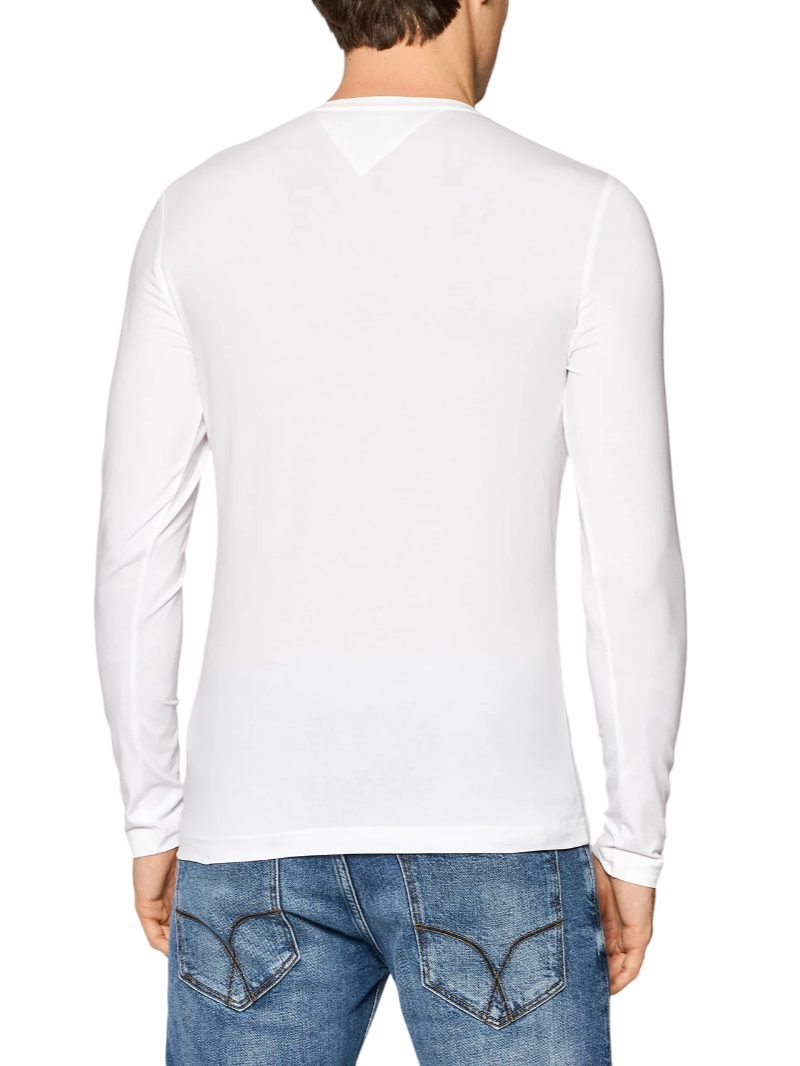 stretch slim fit long sleeve tee MW0MW10804 YBR Tommy Hilfiger 