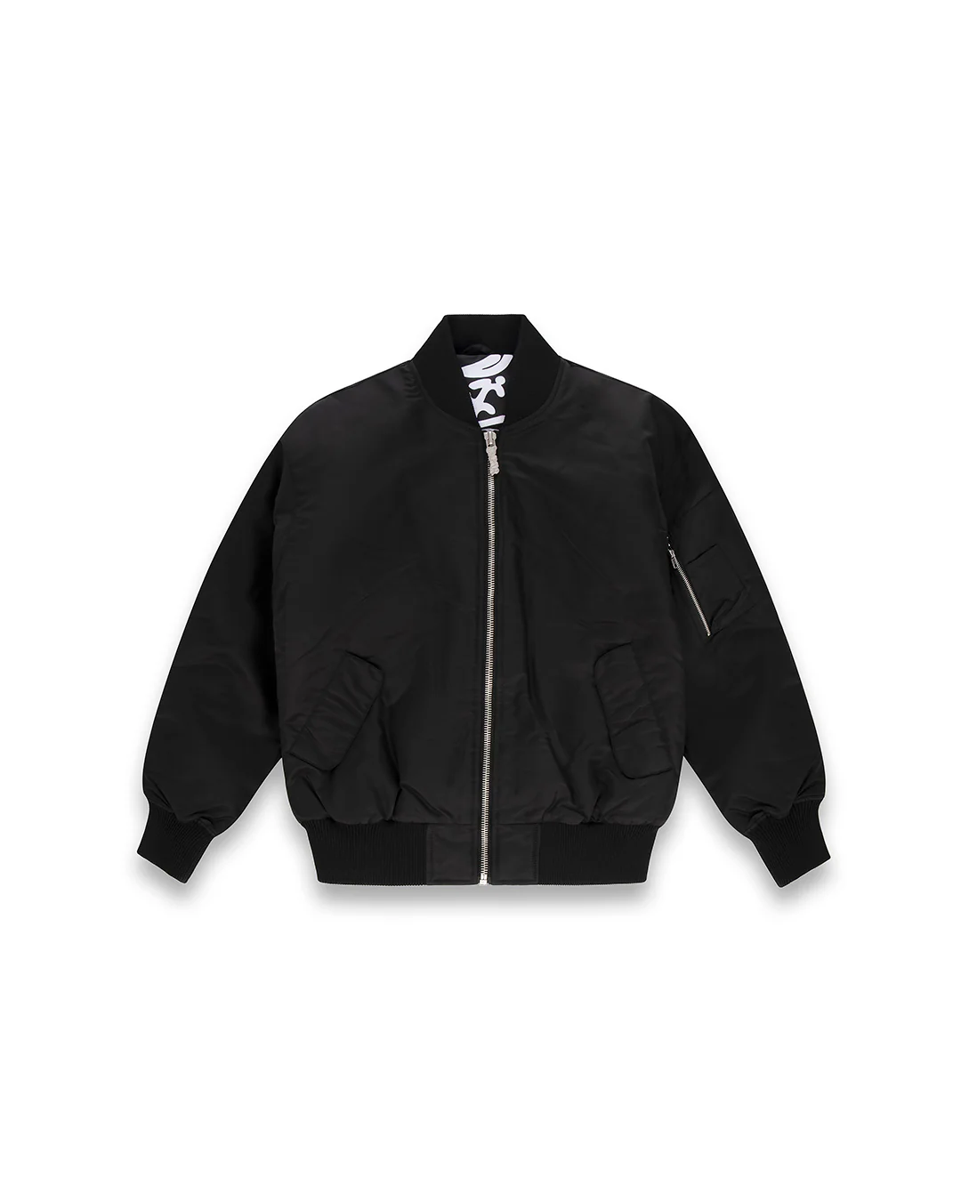 Disclaimer giubbino bomber in nylon nero 55102 NERO DISCLAIMER 