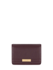 Elisabetta Franchi borsa a tracolla in ecopelle martellata borgogna