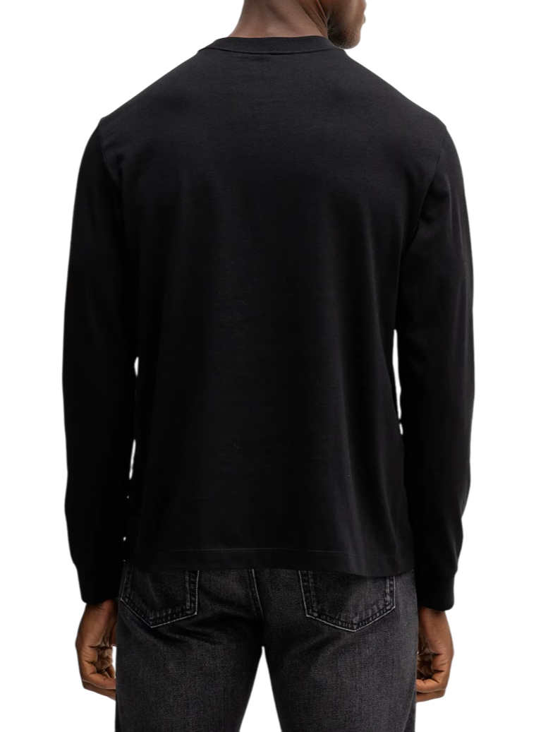 Calvin Klein Jeans T-shirt manica lunga nero LV04RD247G UB1 Calvin Klein Jeans 