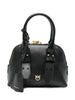 Pinko borsa a mano Bowling in pelle nero