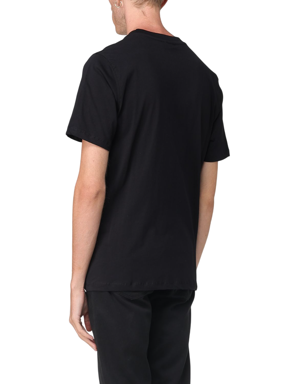Disclaimer T-shirt manica corta con logo nero 55123 NERO-ST.NERA DISCLAIMER 