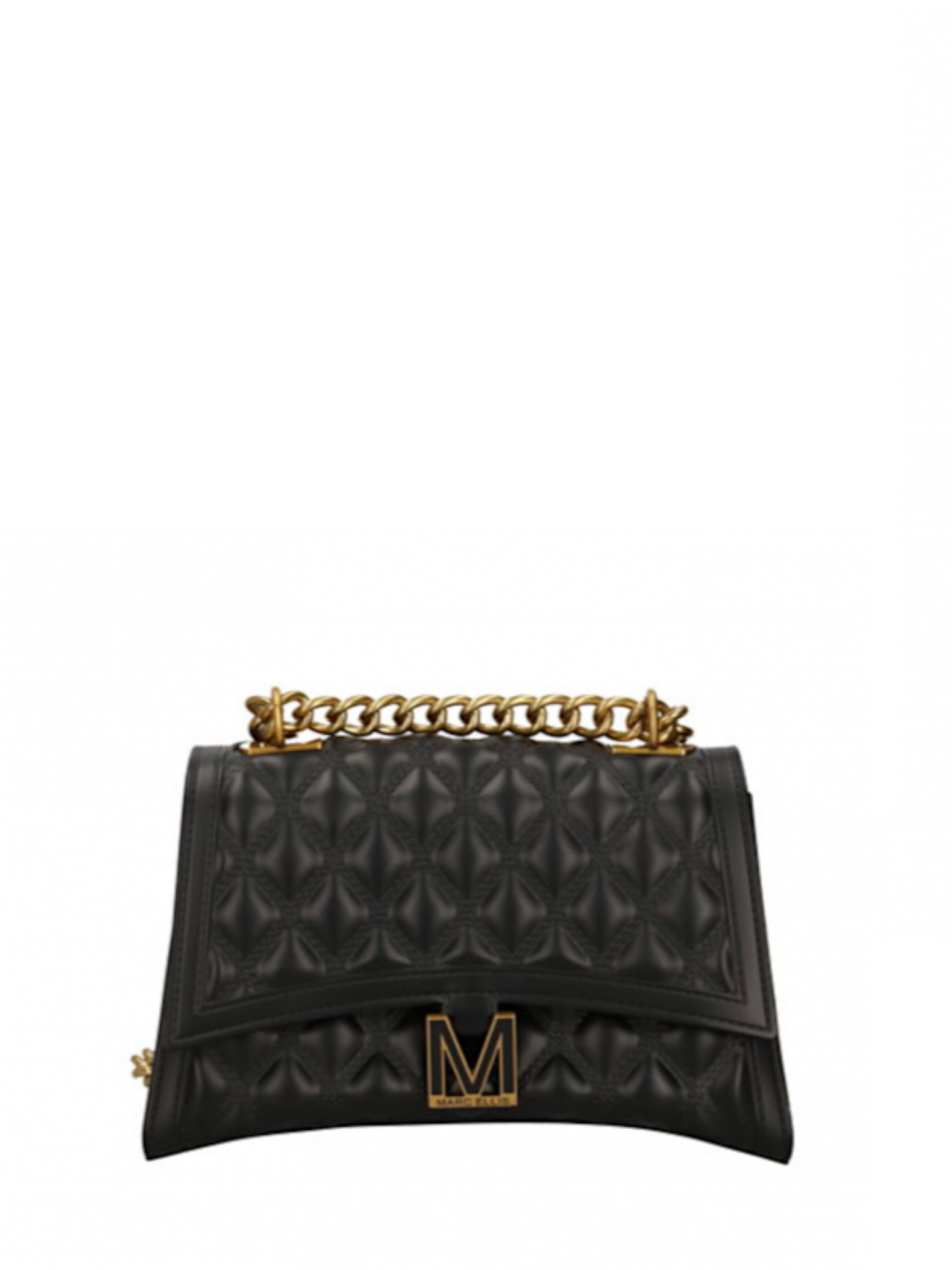 MARC ELLIS FLAT RHOMBUS M 25BLACK-LIGHT GOLD