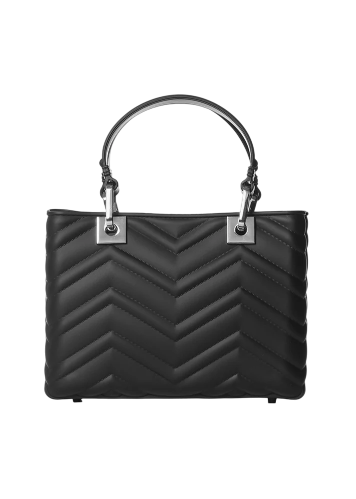 MARC ELLIS FLAT KRISSY M WAVEBLACK-SATIN SILVER