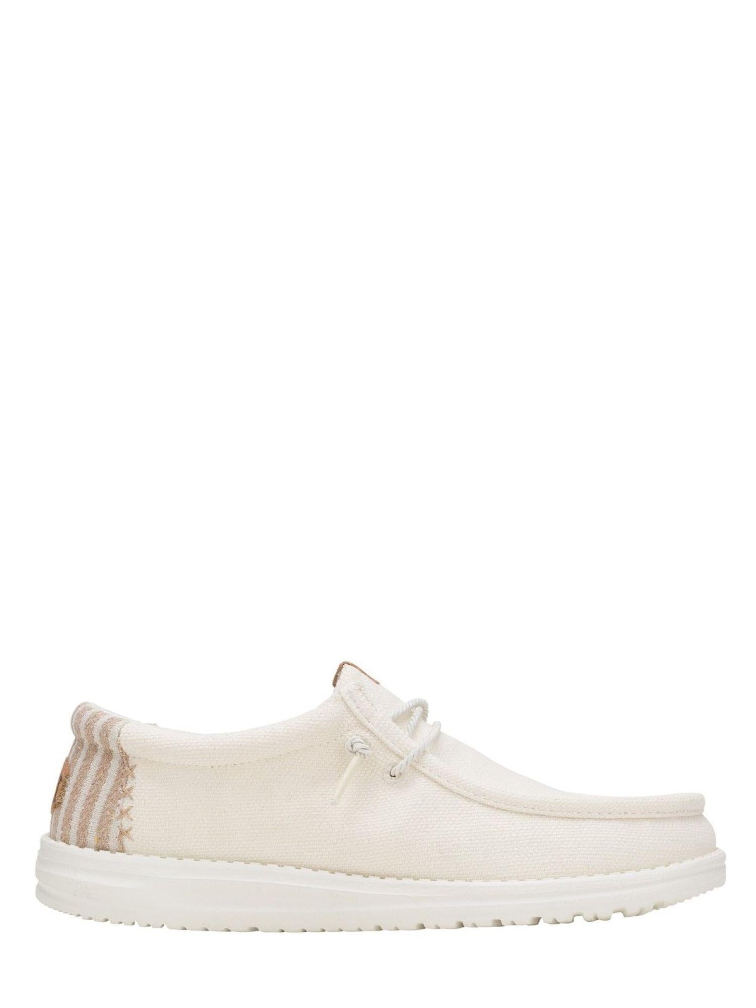 Hey Dude mocassini Wally Resort misto lino panna 43094 94S HEY DUDE 