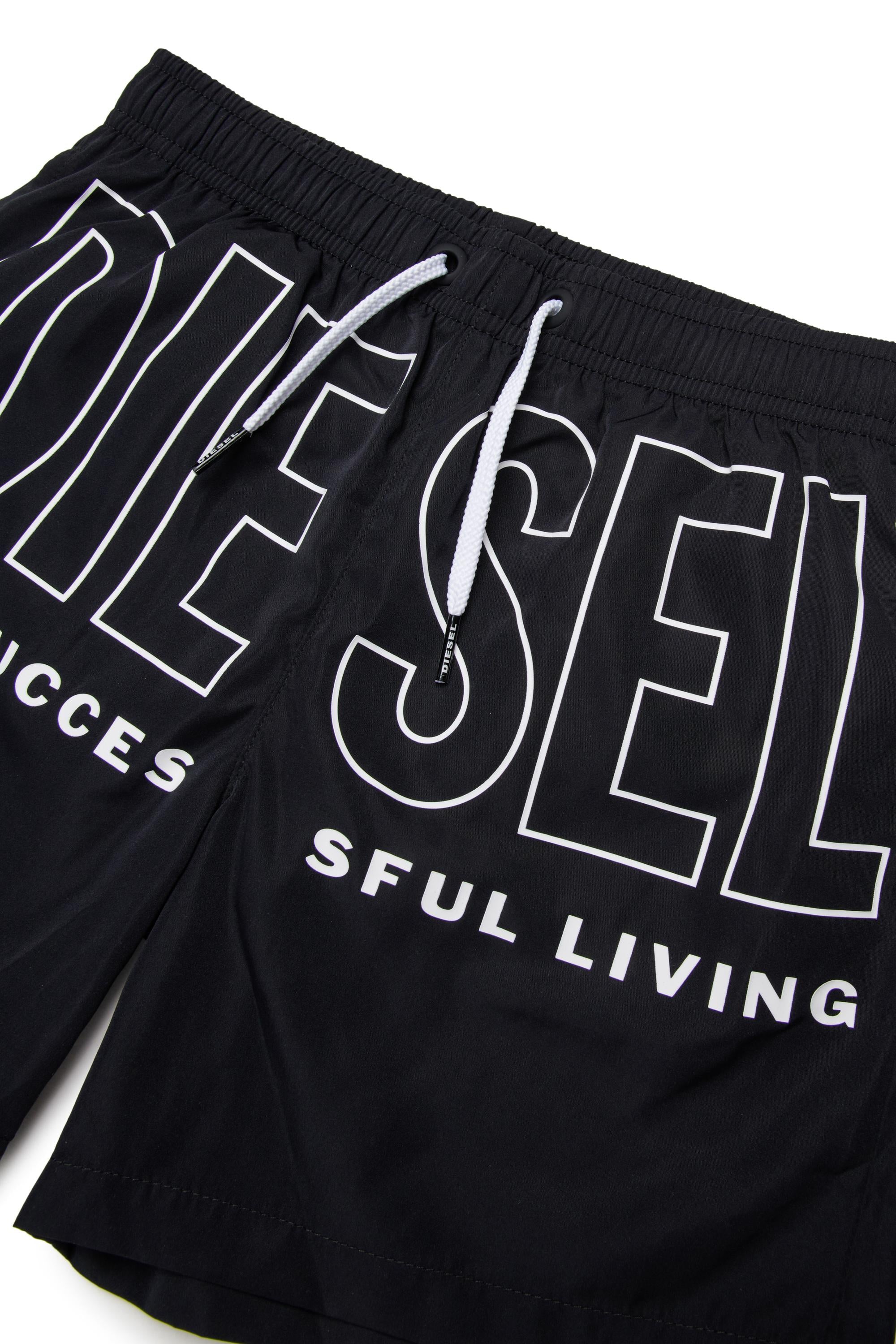 Diesel boxer mare bambino con logo nero J02699-KXBPB K900 DIESEL 