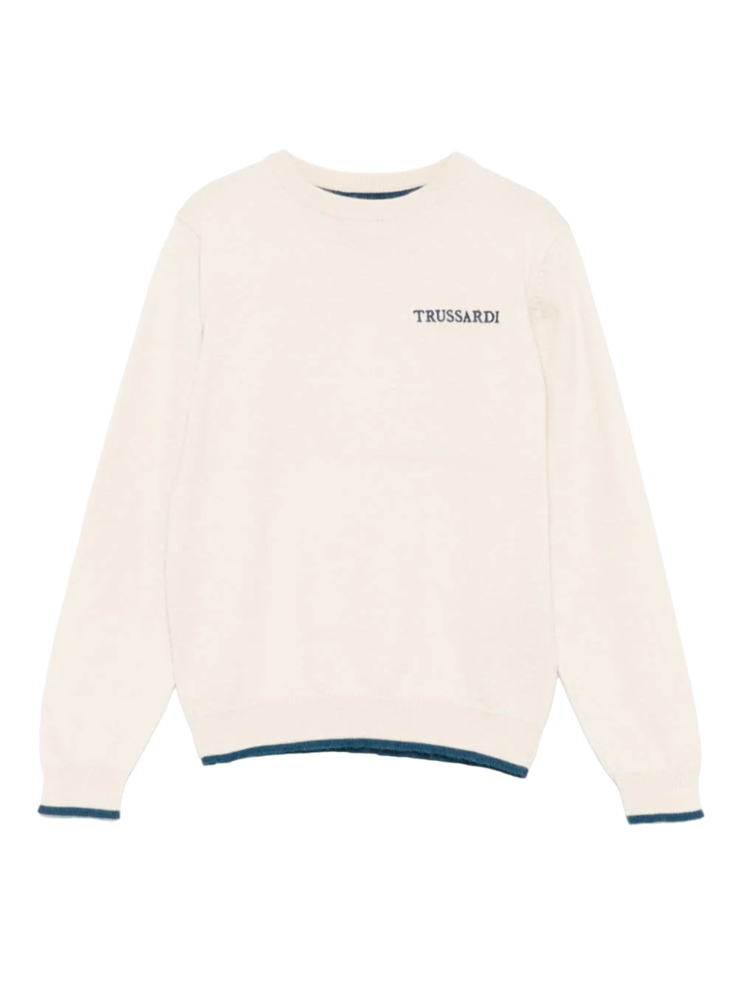 Trussardi maglia Durjian in misto lana beige TIA24004MA BEIGE LIGHT TRUSSARDI 