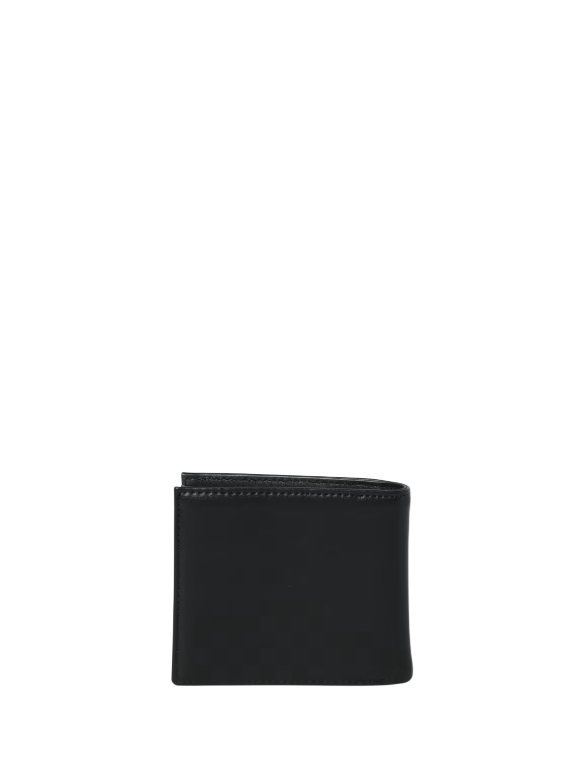 County of Milan portafogli uomo in ecopelle con logo nero COMAS260385 BLACK-WHITE COUNTY OF MILAN 