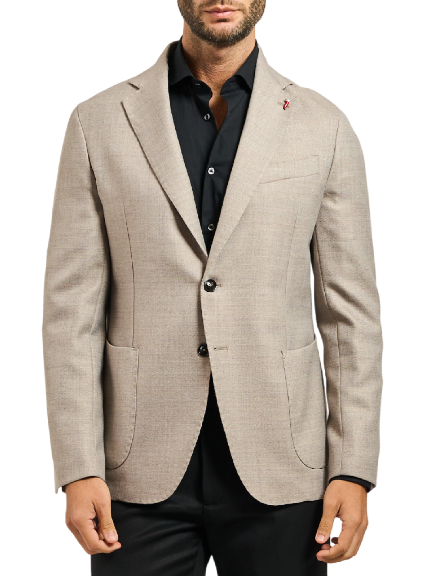 Mulish giacca blazer uomo monopetto tortora TORONTO-GKS602 FANGO MULISH 