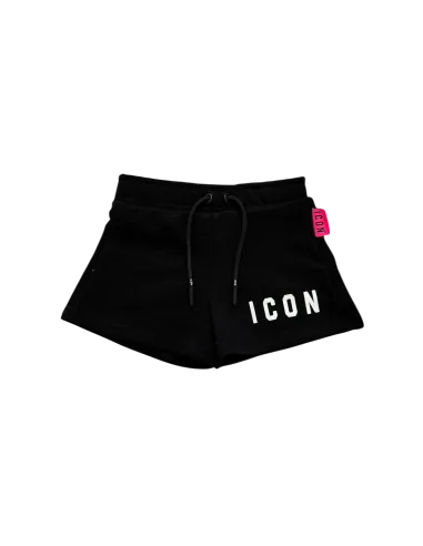 Icon completo T-shirt e shorts bianco nero INGFS00625 9000 ICON 
