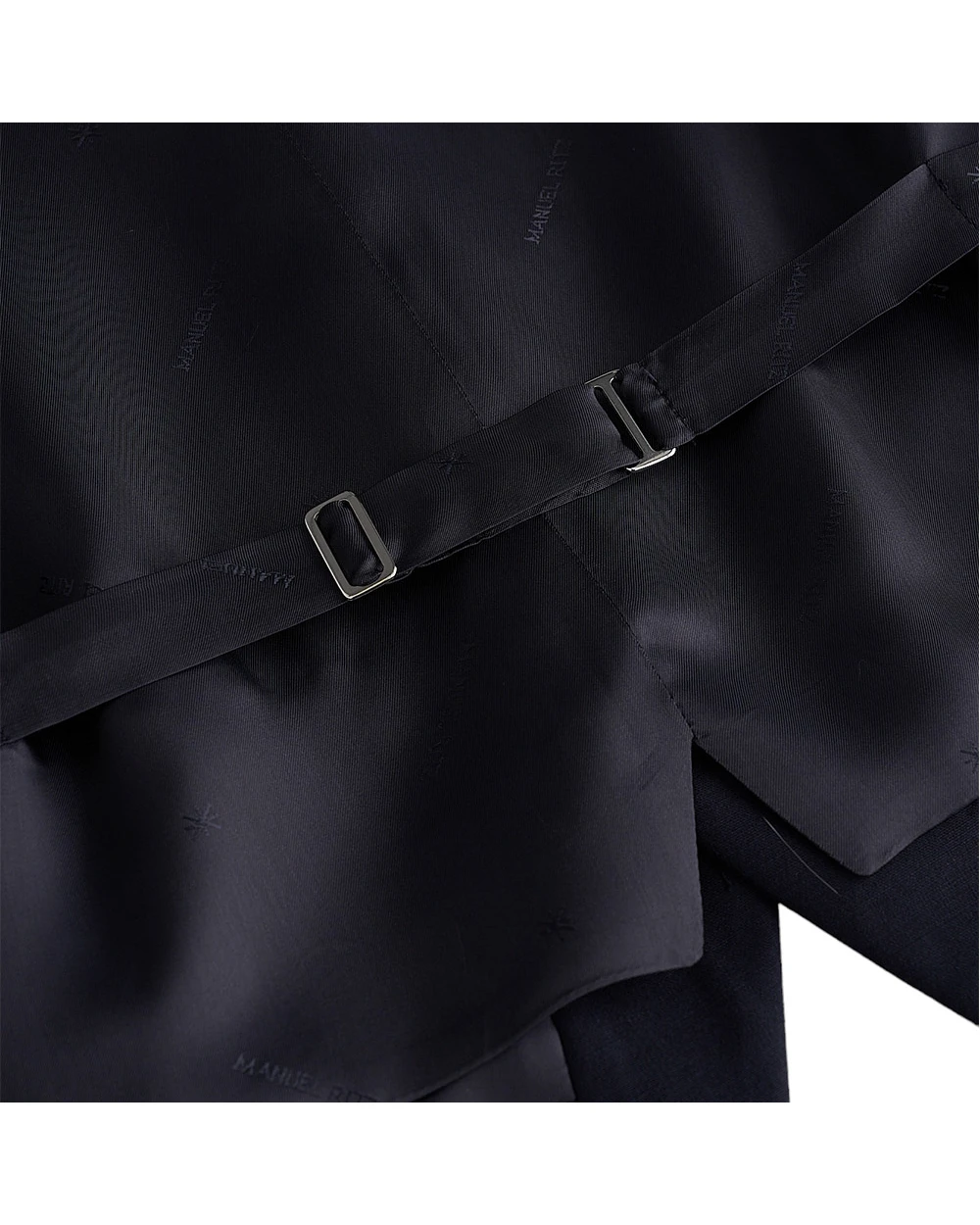 Manuel Ritz gilet elegante bi-materiale nero 3630W9077-240002 99 MANUEL RITZ 