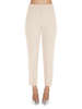 Silence pantaloni gamba slim donna ecrù