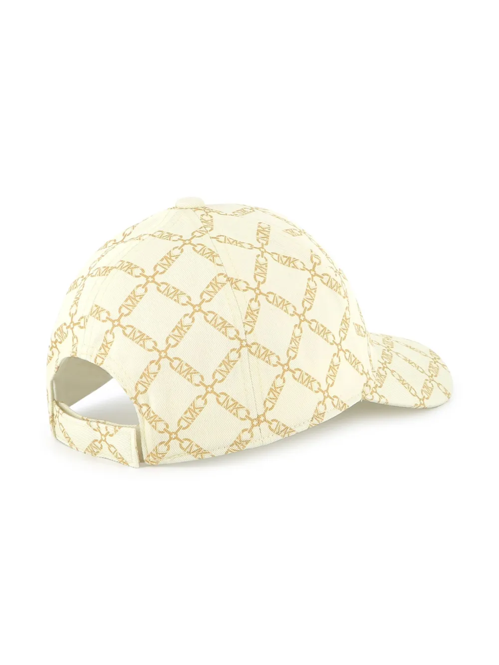 Michael Kors cappello con visiera in fantasia logata panna beige R30259 CREMA MICHAEL KORS 