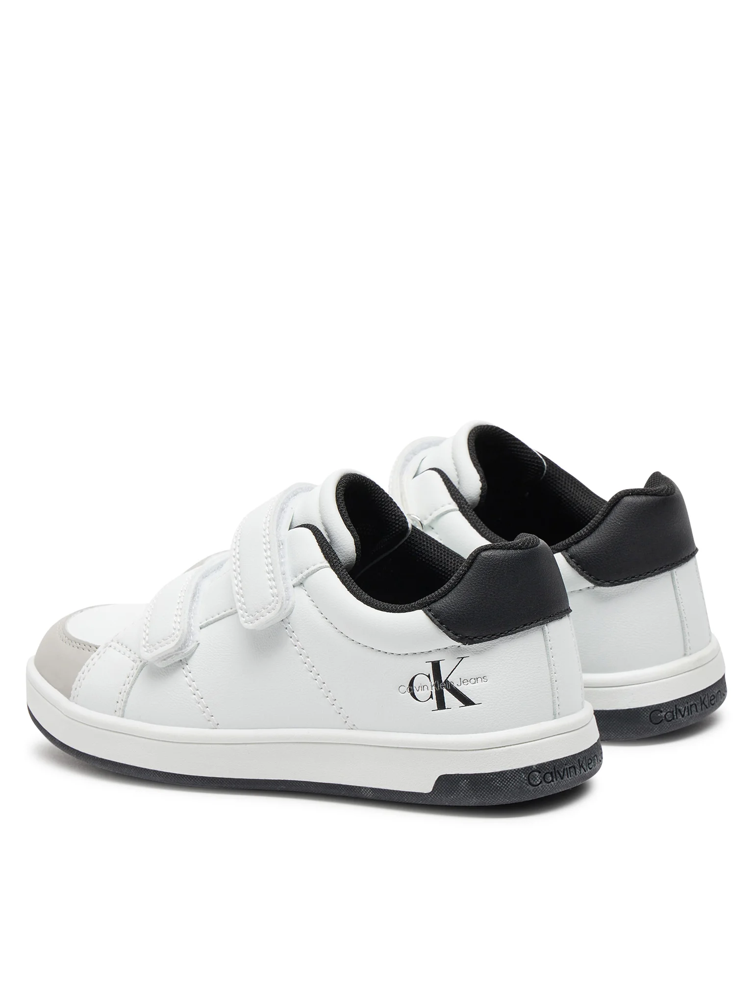 Calvin Klein Jeans sneakers in ecopelle con velcro bianco V1X9-81045-1355 X002 Calvin Klein Footwear 
