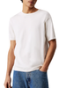 Calvin Klein maglia manica corta con logo panna