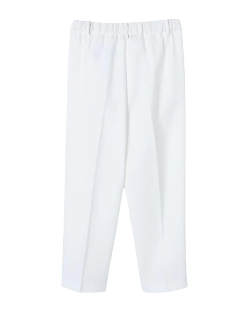 Patrizia Pepe pantaloni bambina vita alta slim panna 7P0295-A555 W146 PATRIZIA PEPE 