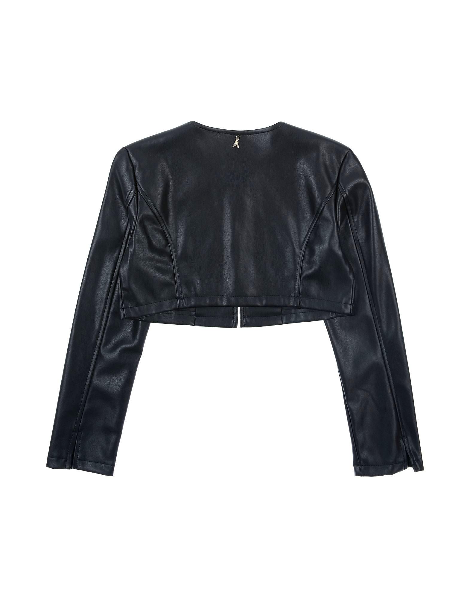 Patrizia Pepe giubbino in ecopelle crop nero 7O0040-E014 K103 PATRIZIA PEPE 