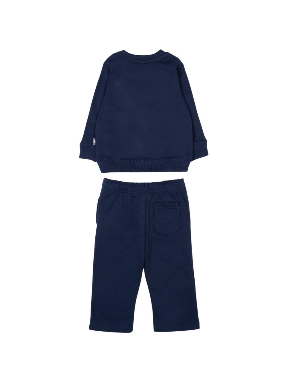 New Balance completo neonato felpa e pantaloni blu IS61I754I NNY NEW BALANCE 