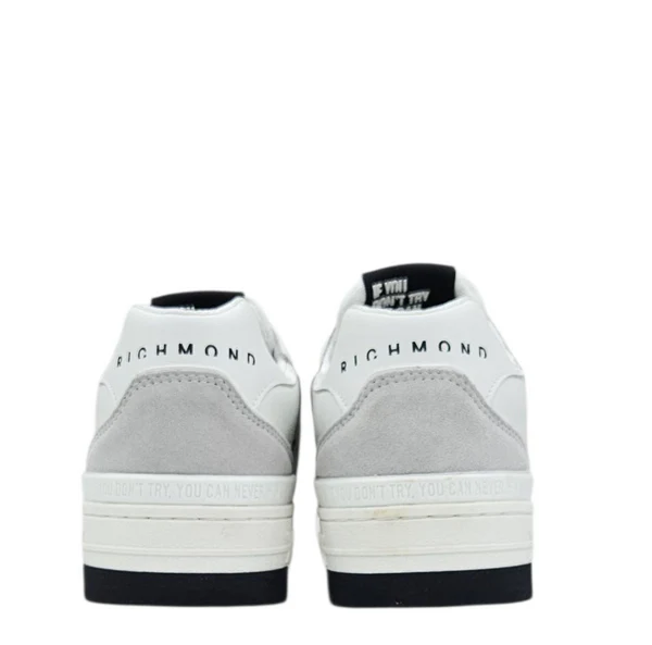John Richmond sneakers uomo in pelle e suede grigio bianco 29109-CP A John RICHMOND 